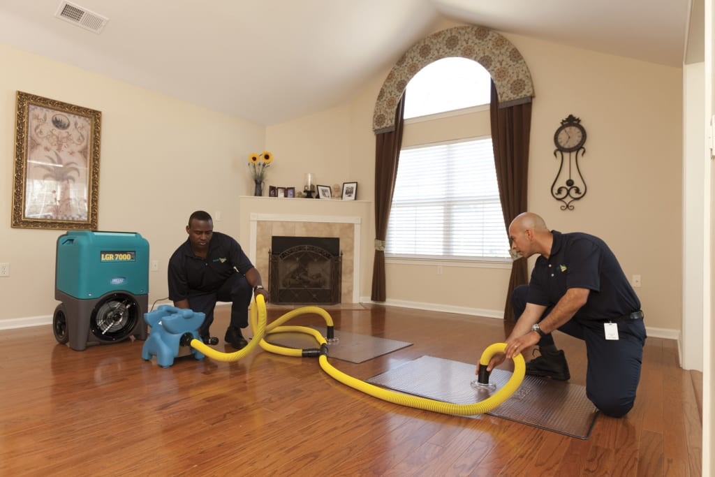 Water damage restoration cairns